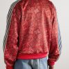 Cookie Bandana-Print Striped Shell Track Jacket - BK Cookie Bandana-Print Striped Shell Track Jacket - BK