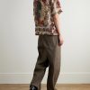 Camp-Collar Printed Woven Shirt - OU Camp-Collar Printed Woven Shirt - OU
