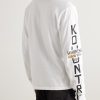 Peckish Embroidered Printed Cotton-Jersey T-Shirt - BK Peckish Embroidered Printed Cotton-Jersey T-Shirt - BK