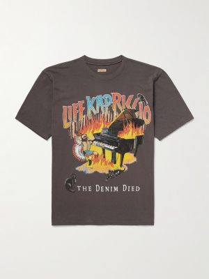 Printed Cotton-Jersey T-Shirt Printed Cotton-Jersey T-Shirt