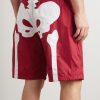 Straight-Leg Long-Length Panelled Swim Shorts - BK Straight-Leg Long-Length Panelled Swim Shorts - BK