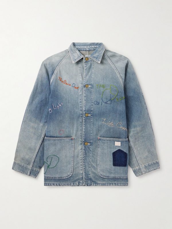 Cactus Embroidered Denim Jacket Cactus Embroidered Denim Jacket