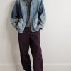 Cactus Embroidered Denim Jacket - OU Cactus Embroidered Denim Jacket - OU