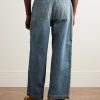 Rushfield Remake Wide-Leg Panelled Distressed Jeans - BK Rushfield Remake Wide-Leg Panelled Distressed Jeans - BK