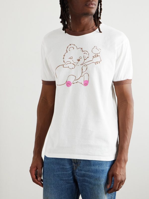 Printed Cotton-Jersey T-Shirt - FR Printed Cotton-Jersey T-Shirt - FR