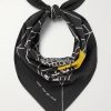 Fastcolor Printed Selvedge Cotton-Voile Bandana - E1