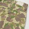Wide-Leg Camouflage-Print Herringbone Cotton Trousers - CU Wide-Leg Camouflage-Print Herringbone Cotton Trousers - CU