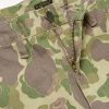 Wide-Leg Camouflage-Print Herringbone Cotton Trousers - E1 Wide-Leg Camouflage-Print Herringbone Cotton Trousers - E1