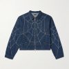 Thunderbird Embroidered Denim Blouson Jacket Thunderbird Embroidered Denim Blouson Jacket