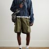 Thunderbird Embroidered Denim Blouson Jacket - OU Thunderbird Embroidered Denim Blouson Jacket - OU