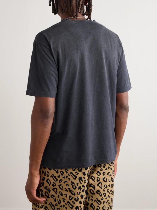Life Kapriccio Printed Cotton-Jersey T-Shirt - BK