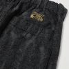 Magpie Easy Straight-Leg Cotton-Jacquard Drawstring Trousers - CU