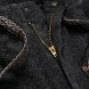 Magpie Easy Straight-Leg Cotton-Jacquard Drawstring Trousers - E1