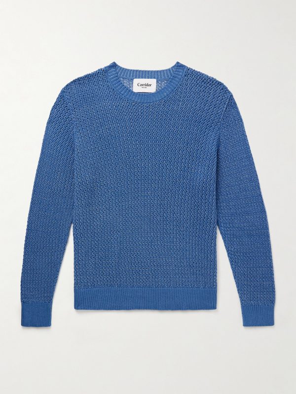 Open-Knit Pima Cotton Sweater Open-Knit Pima Cotton Sweater