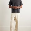 Garment-Dyed Cotton-Jersey T-Shirt - OU Garment-Dyed Cotton-Jersey T-Shirt - OU