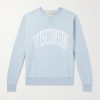 Wisconsin Printed Cotton-Jersey Sweater