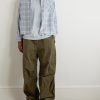 Wide-Leg Cotton-Canvas Drawstring Cargo Trousers - OU