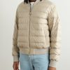 Padded Felt Down Bomber Jacket - E2
