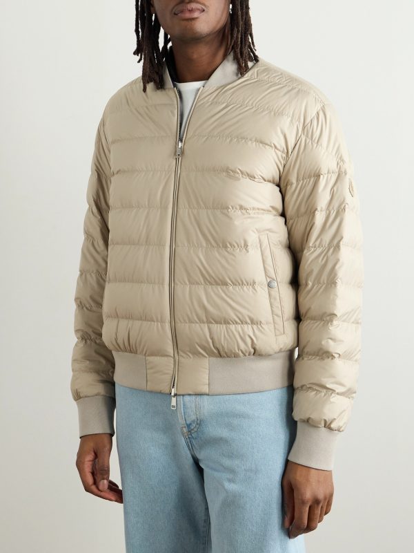 Padded Felt Down Bomber Jacket - E2