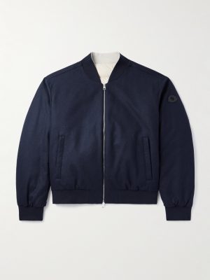 Padded Felt Down Bomber Jacket Padded Felt Down Bomber Jacket