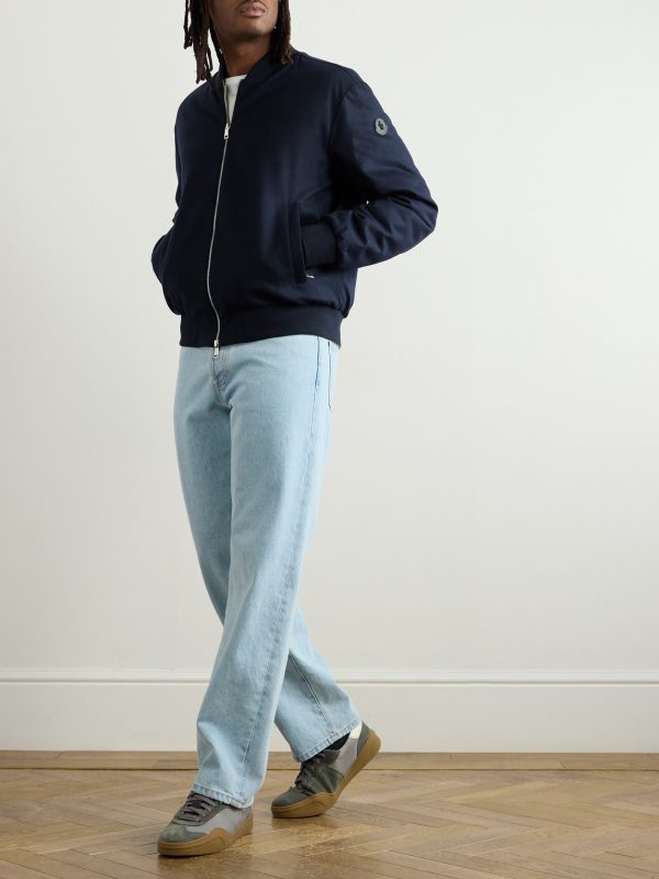 Padded Felt Down Bomber Jacket - OU