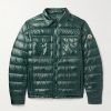 Chambly Logo-Appliquéd Quilted Shell Down Jacket