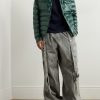 Chambly Logo-Appliquéd Quilted Shell Down Jacket - OU