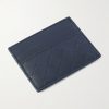 Intrecciato Leather Cardholder - BK Intrecciato Leather Cardholder - BK