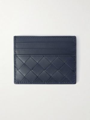 Intrecciato Leather Cardholder