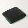 Intrecciato Leather Billfold Wallet - BK