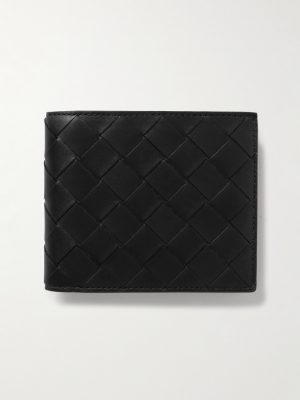 Intrecciato Leather Billfold Wallet