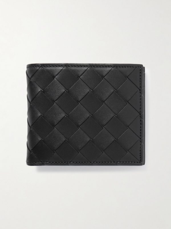 Intrecciato Leather Billfold Wallet Intrecciato Leather Billfold Wallet