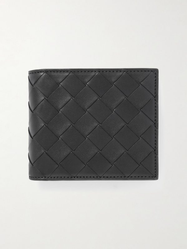 Intrecciato Leather Billfold Wallet Intrecciato Leather Billfold Wallet