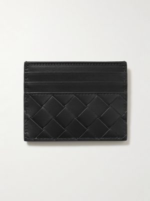 Intrecciato Leather Cardholder