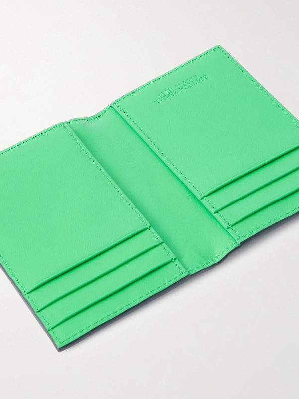 Intrecciato Leather Bifold Cardholder - E1 Intrecciato Leather Bifold Cardholder - E1
