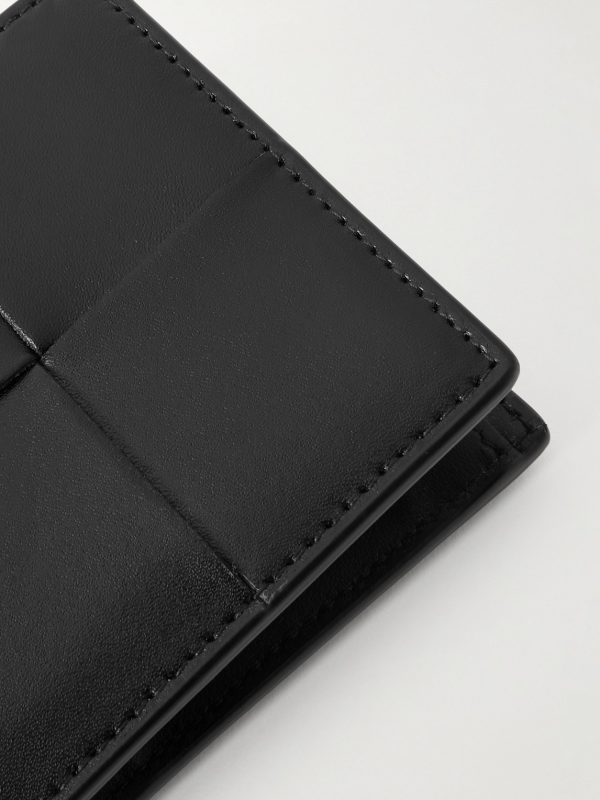Intrecciato Leather Billfold Wallet - CU Intrecciato Leather Billfold Wallet - CU