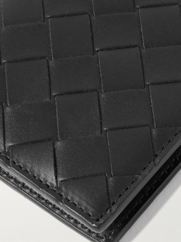 Intrecciato Leather Billfold Wallet - CU