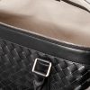 Intrecciato Leather Duffle Bag - E1 Intrecciato Leather Duffle Bag - E1