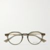 Forte Round-Frame Recycled-Acetate Optical Glasses Forte Round-Frame Recycled-Acetate Optical Glasses