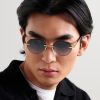 Rimless Round-Frame Gold-Tone Sunglasses - OU Rimless Round-Frame Gold-Tone Sunglasses - OU