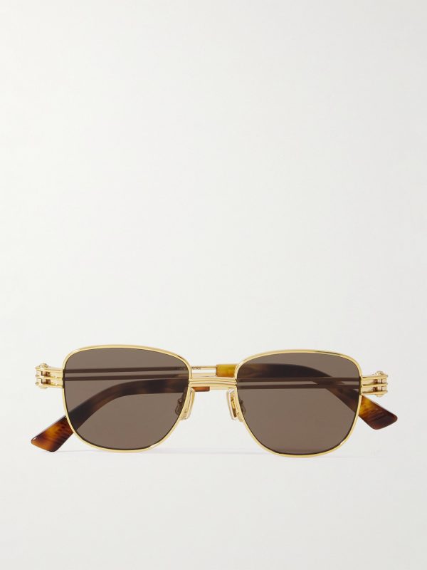Square-Frame Gold-Tone Sunglasses Square-Frame Gold-Tone Sunglasses