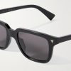 Square-Frame Recycled-Acetate Sunglasses - CU