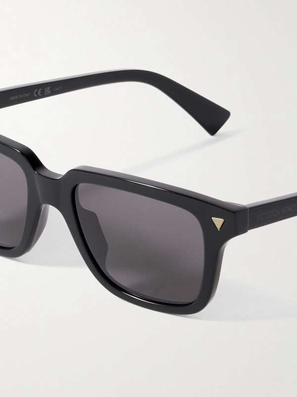 Square-Frame Recycled-Acetate Sunglasses - CU
