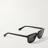 Square-Frame Recycled-Acetate Sunglasses - FR