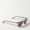 Square-Frame Recycled-Acetate Sunglasses - FR