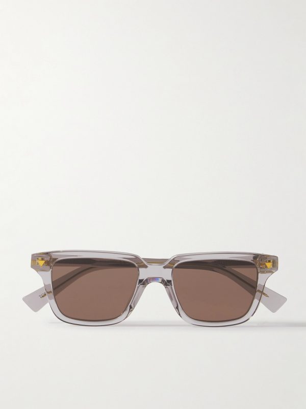 Square-Frame Recycled-Acetate Sunglasses