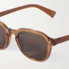 Round-Frame Recycled-Acetate Sunglasses - CU Round-Frame Recycled-Acetate Sunglasses - CU