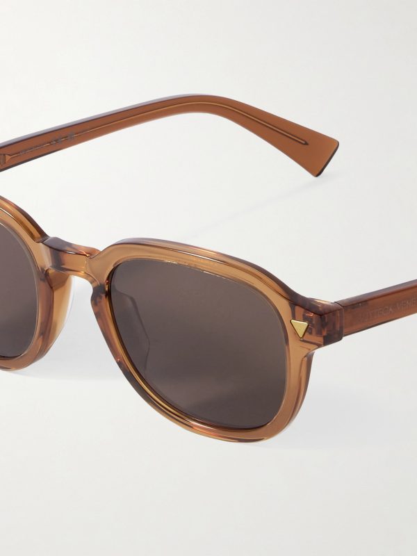 Round-Frame Recycled-Acetate Sunglasses - CU Round-Frame Recycled-Acetate Sunglasses - CU