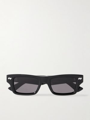 Ribbon Stud Square-Frame Recycled-Acetate Sunglasses Ribbon Stud Square-Frame Recycled-Acetate Sunglasses