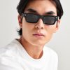Ribbon Stud Square-Frame Recycled-Acetate Sunglasses - OU Ribbon Stud Square-Frame Recycled-Acetate Sunglasses - OU